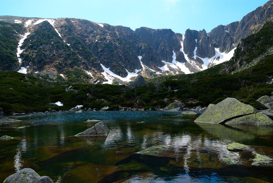 Snows Boilers on a mountains