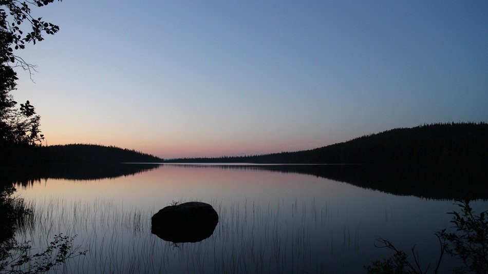 Lake After Sunset