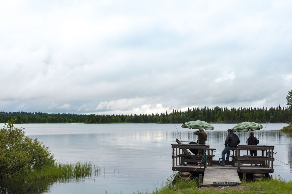 fishing in Karelia