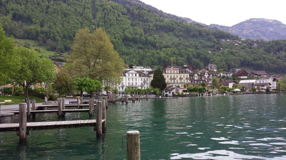 Lake Lucerne or Firwaldstät Lake