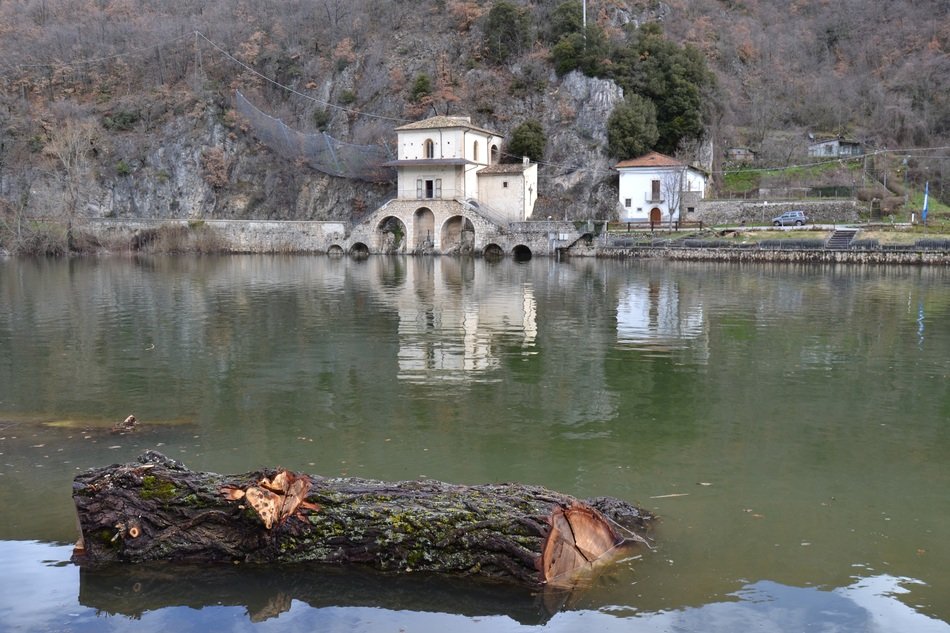 Lake Barrea in Italy