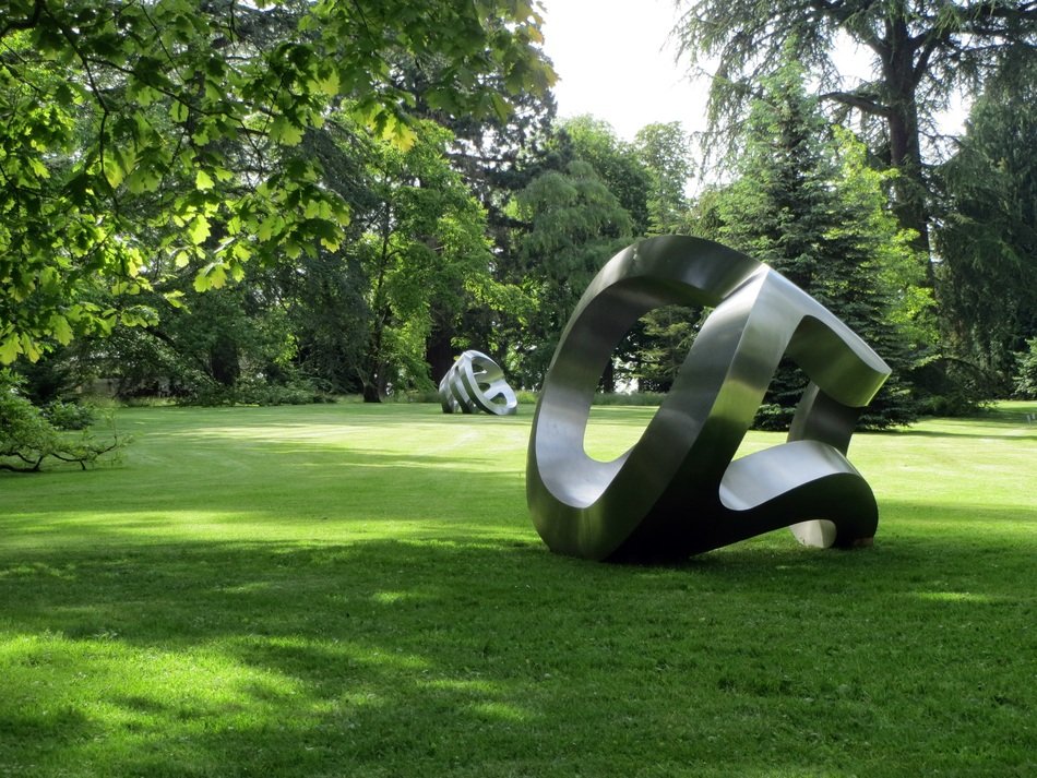 Sculpture in the garden
