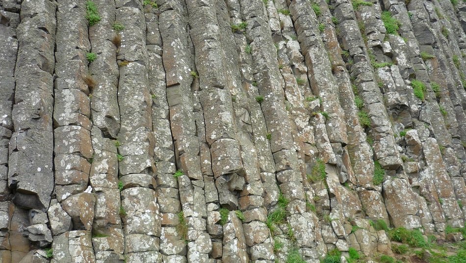 landscape of basalt in northern ireland