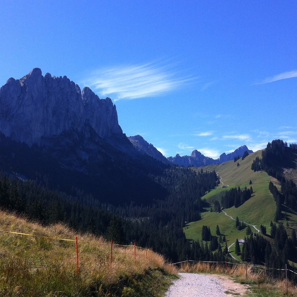 Beautiful mountains in Switzerland