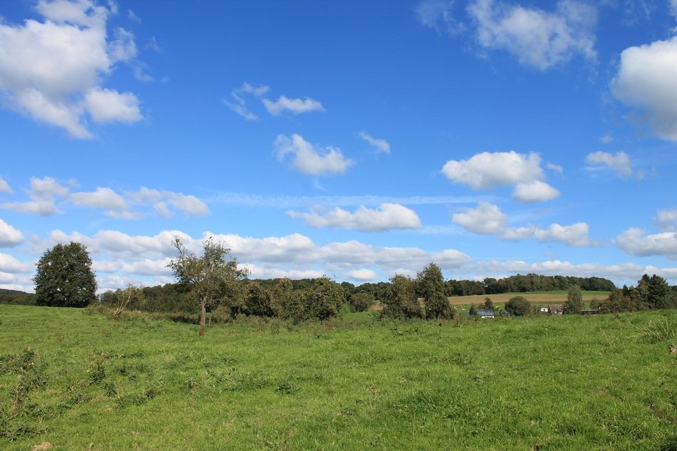 scenic landscape in bergisch