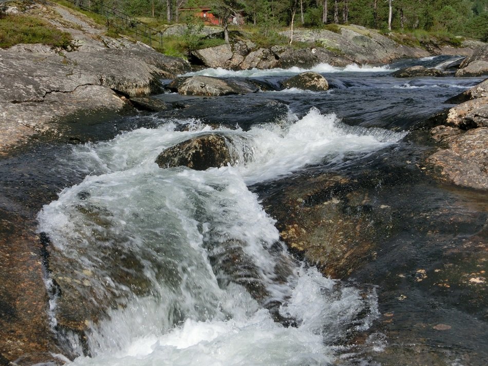 Heide Falls in the north of norway