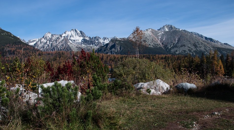 Tatras in Slovakia in autumn