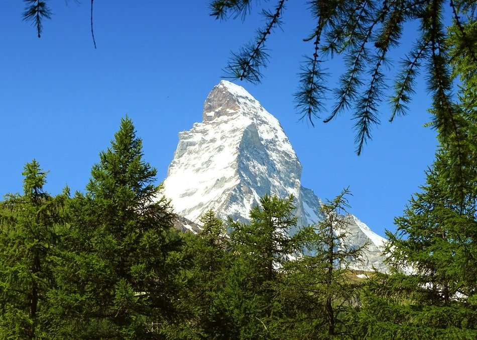 landscape of incredible beauty Zermatt Matterhorn Mountains