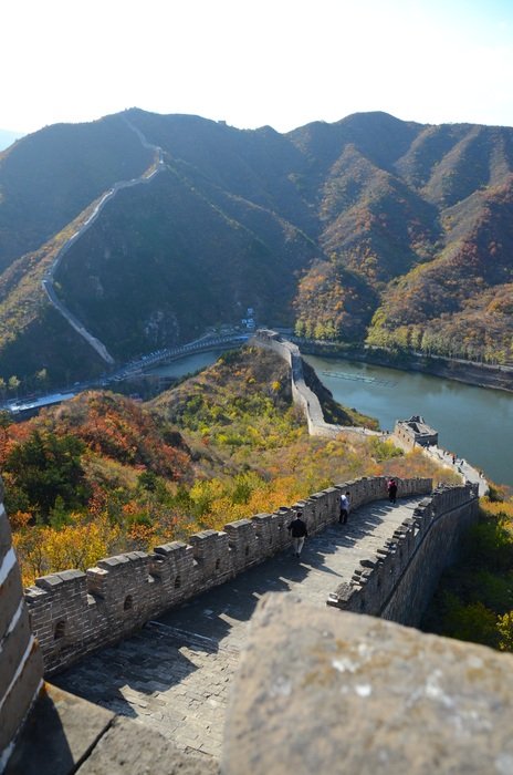 yellow mountain and Great Wall