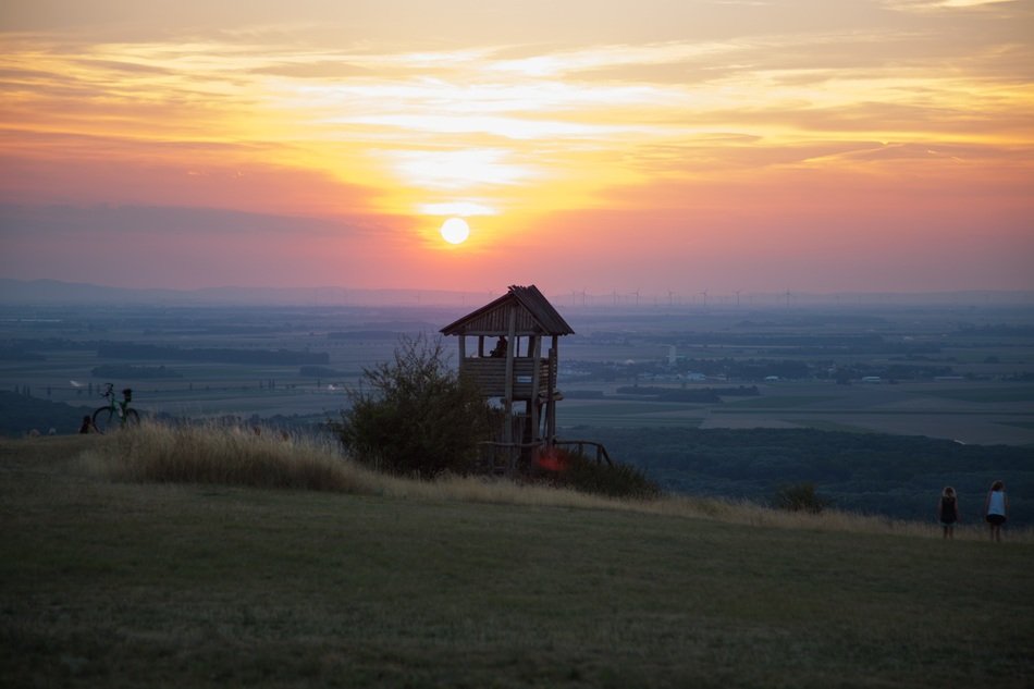 Sunset Nature Mountain Landscape