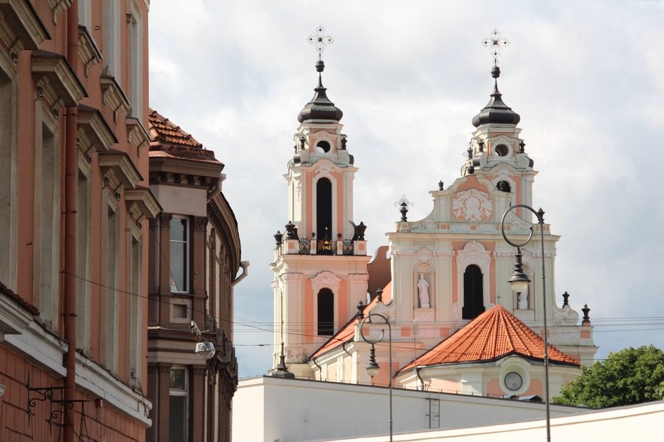 picturesque and pretty Lithuania Vilnius