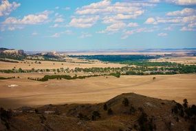 Landscape of Fort Robinson