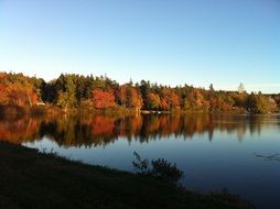 picturesque and pretty Milbury Lake