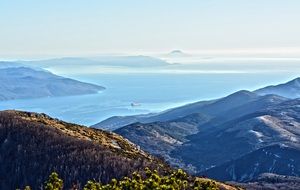 Beautiful horizon of Mediterranean