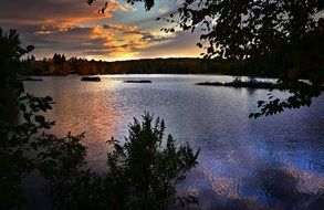 Québec twilight