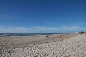 sand beach in nordfriesland