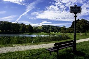 Park around the lake