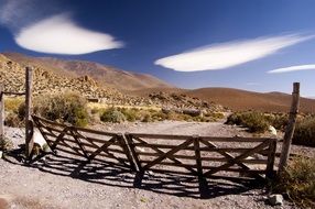 Argentina Andes view