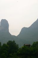 panoramic view of Gulin Mountains view