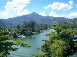 landscape of Barra Da Tijuca, Rio De Janeiro