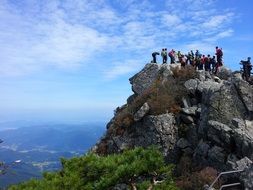 people in gaya mountain national park
