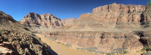 grand canyon in arizona on a sunny day