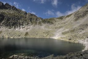 lake Tatry Bystre Sedlo Slovakia