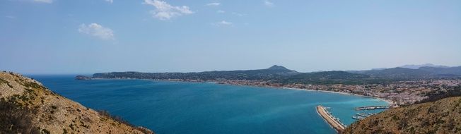 port on the mediterranean sea in spain