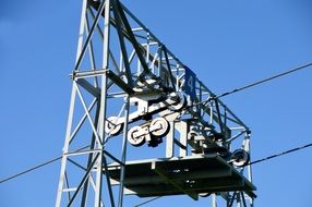 ski lift on a cableway