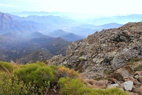 The Oak mountain in the National Park