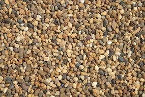 natural pebble ground