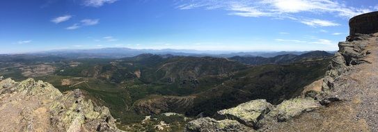 view from PeÃ±a de Francia, Spain