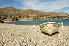 Boat on Bay Beach