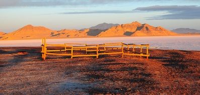 Salt Flats Landscape