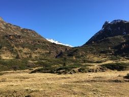 Mountains Austria Alpine panorama