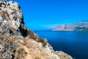 Crete Plakias blue Sea panorama