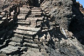 Landscape of the rock