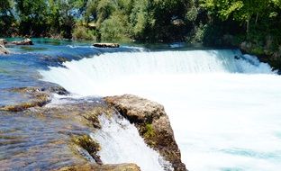 Landscape of Waterfall in Turkey