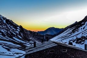 Morocco Mountain Sunset