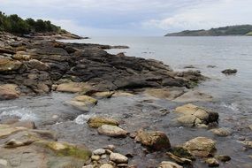 Coast Rock Sea