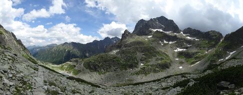 high tatras in nature