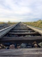 Railroad Rural Rail landscape