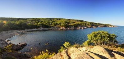 Summer Beach Panorama