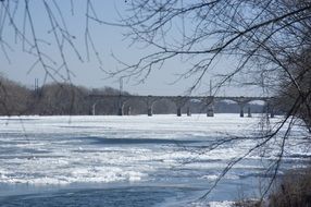 Delaware Frozen River
