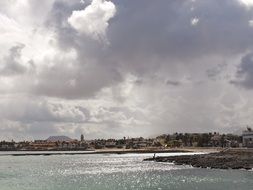 coast of the city of Ð¡orralejo, Spain