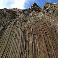 rock on the island of Porto Santo