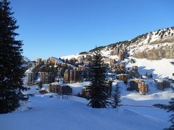 Beautiful Avoriaz in France