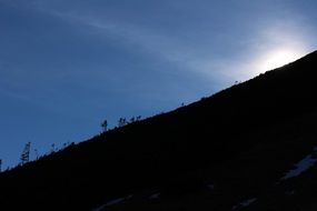 extraordinary Mountainside at shadow