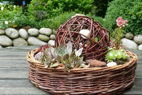 basket decorative decoration