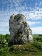 limestone rock Ostry Kamień